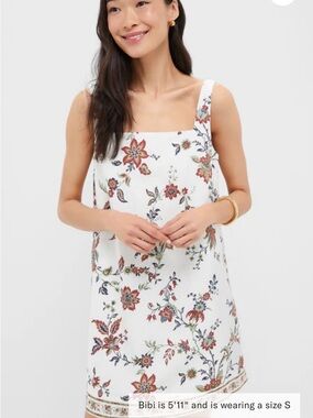 Tuckernuck Chintz Cotton Linen Cassie Dress